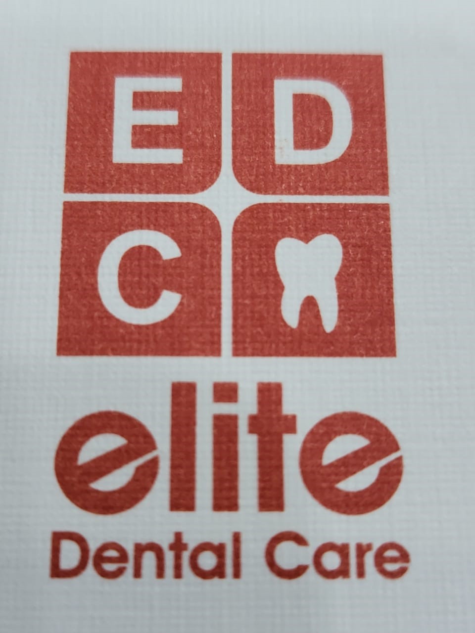 Elite dental care logo